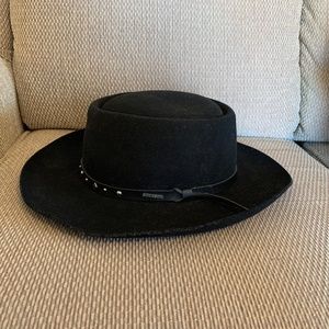 Stetson Black wool hat